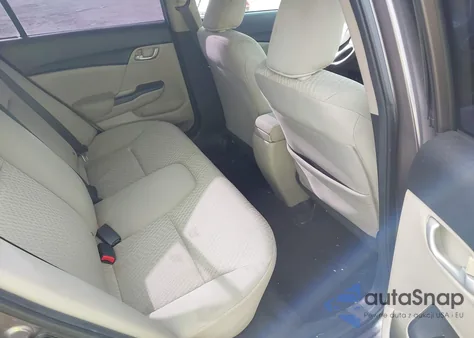 2015 Honda Civic Lx из США, поврежденный, VIN 19XFB2F54FE275065